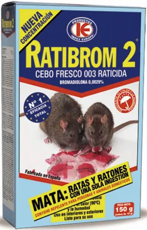 Cebo Raticida 150g