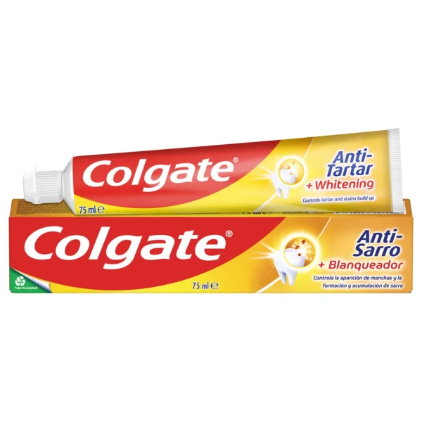Colgate Antisarro y Blanqueadora – Paquete de 12