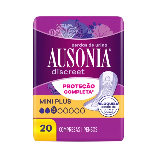 Compresas Ausonia Discreet Protección Complete Mini Plus – 1 Pieza