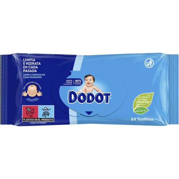Toallitas Húmedas Dodot 64 Unidades