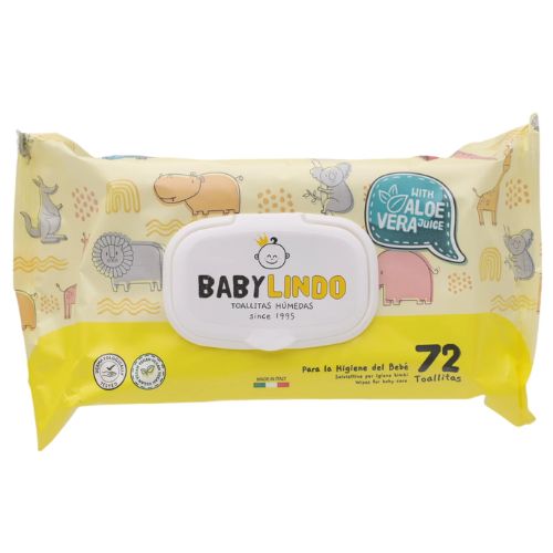 Toallitas Húmedas para Bebé BabyLindo 72