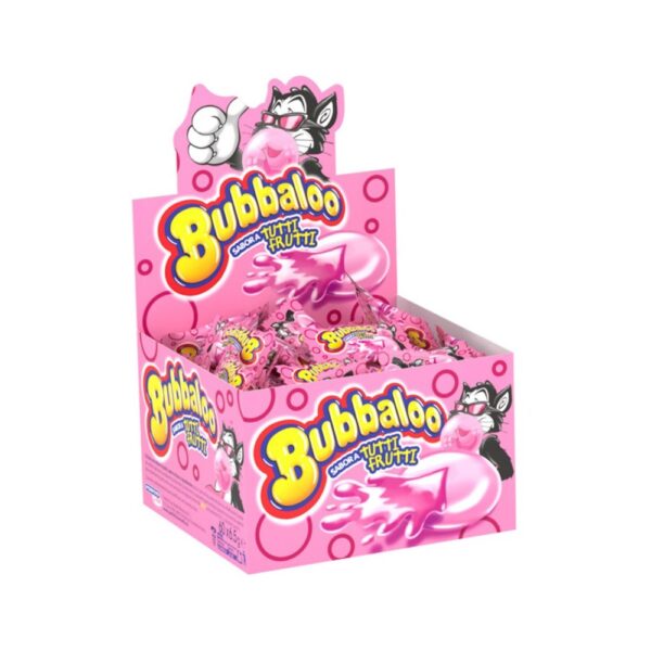 Bubbaloo Sabor a Tutti Frutti 60 Unidades