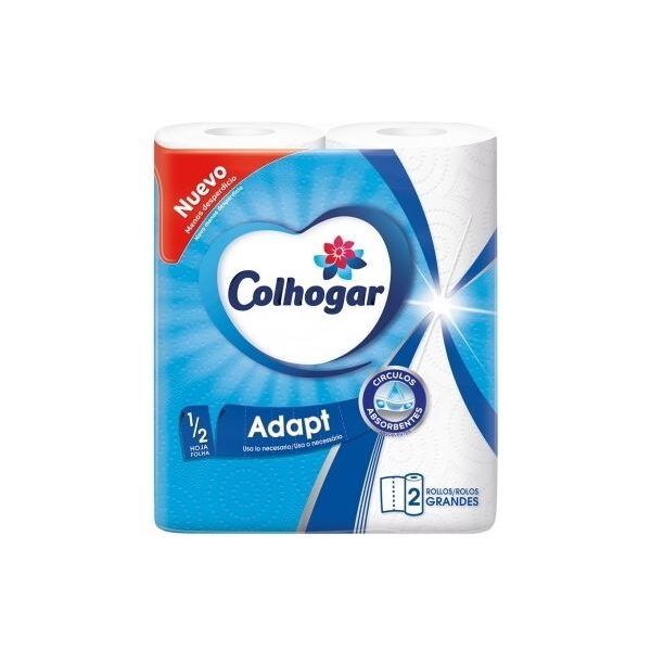 Colhogar Cocina Adapt 2 Rollos Grandes - 2 Capas