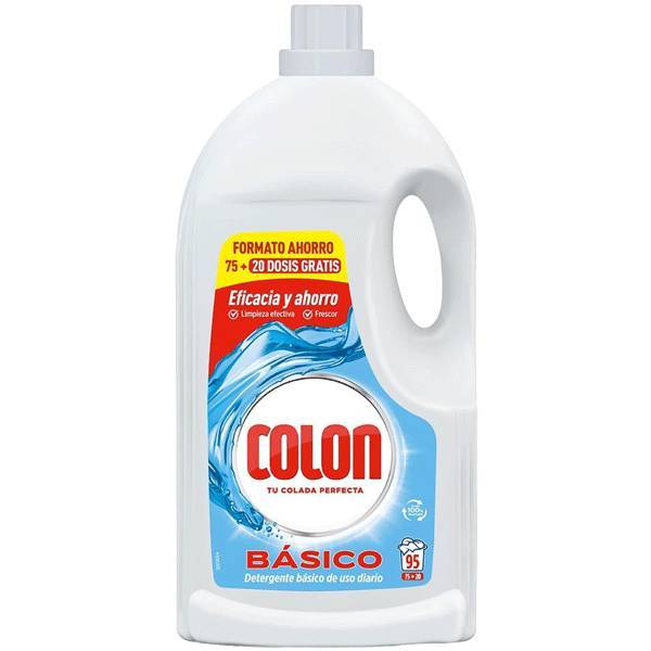 Detergente Colon Básico 95 Lavados 4.75L