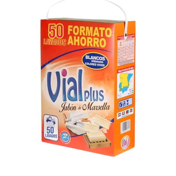 Vial Plus Jabón de Marsella 50 Lavados